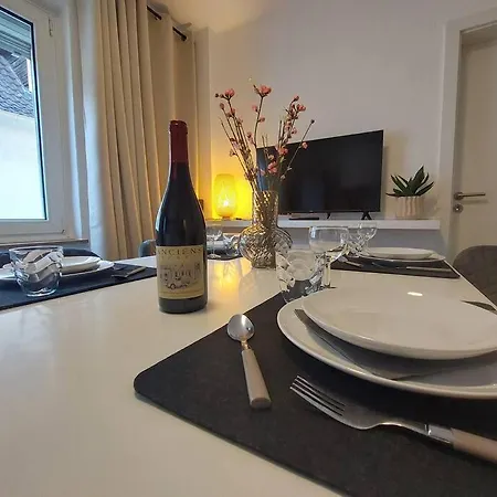 Daire Gemuetliche Familienwohnung Mit Wlan Und Stellplatz *